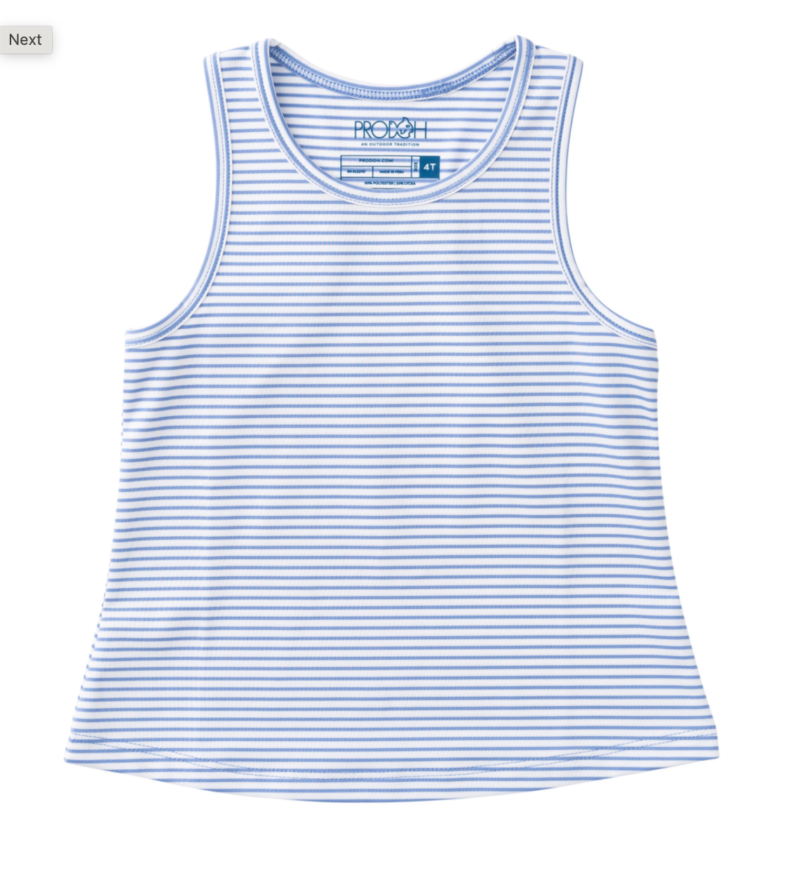 Girl's Active Racerback Tank Top