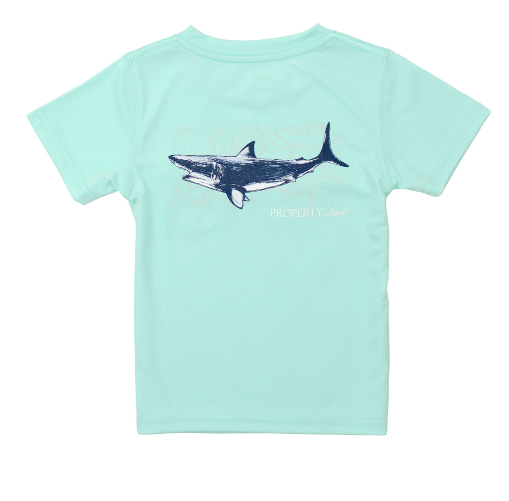 SS Topo Shark Seafoam Shirt