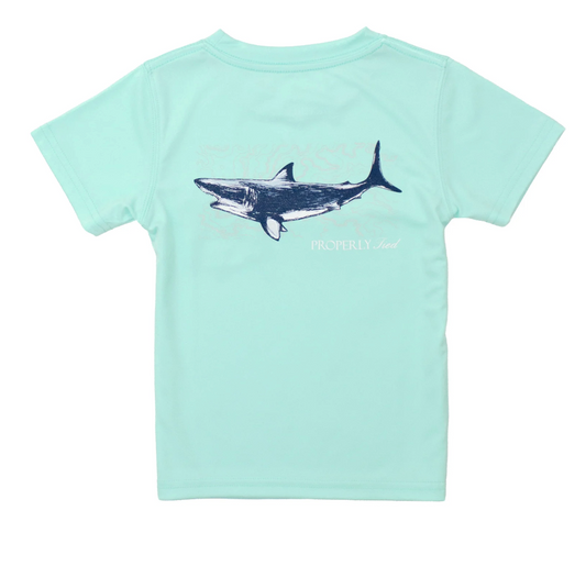 SS Topo Shark Seafoam Shirt