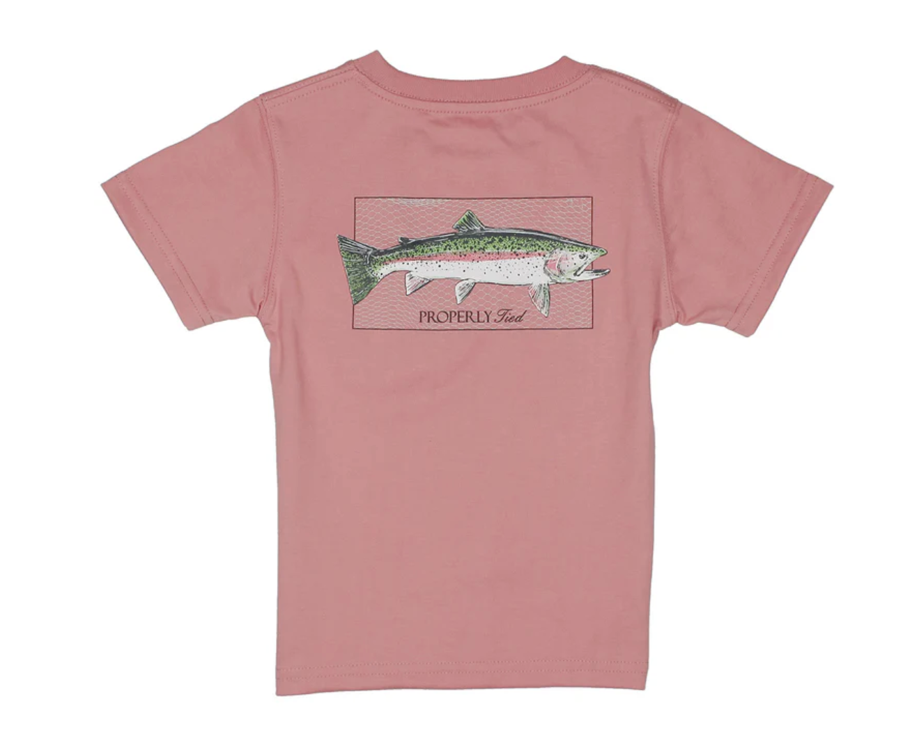 Boys Rainbow Trout SS T-Shirt