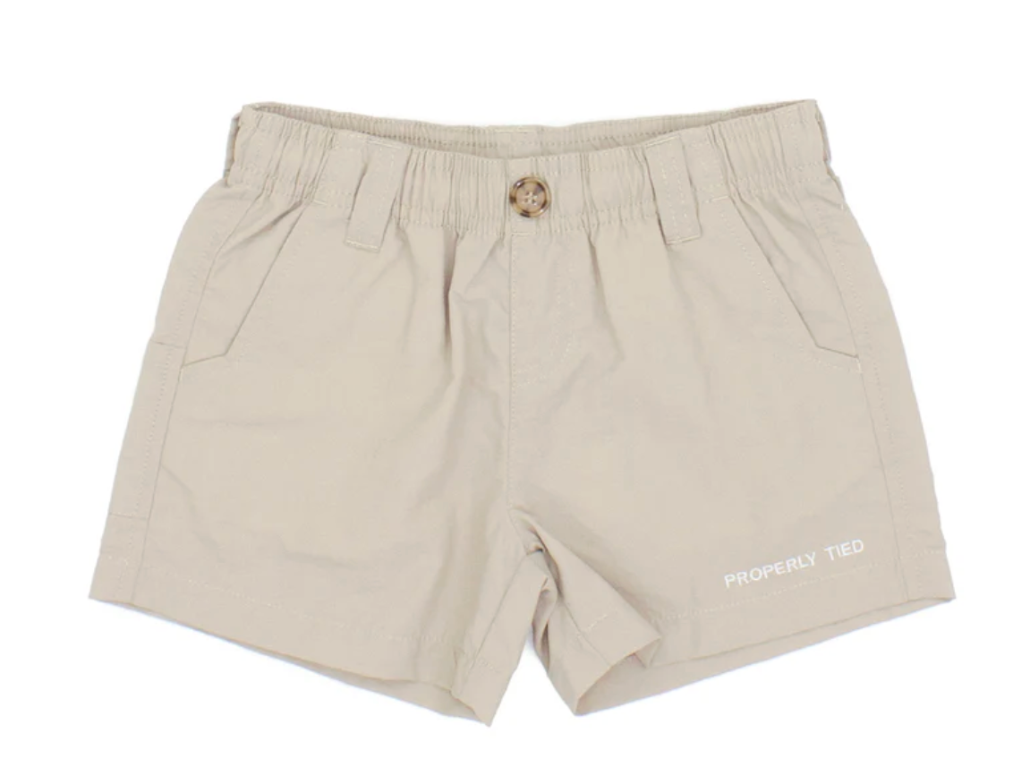 Boys Mallard Short- Khaki