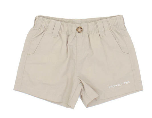 Boys Mallard Short- Khaki