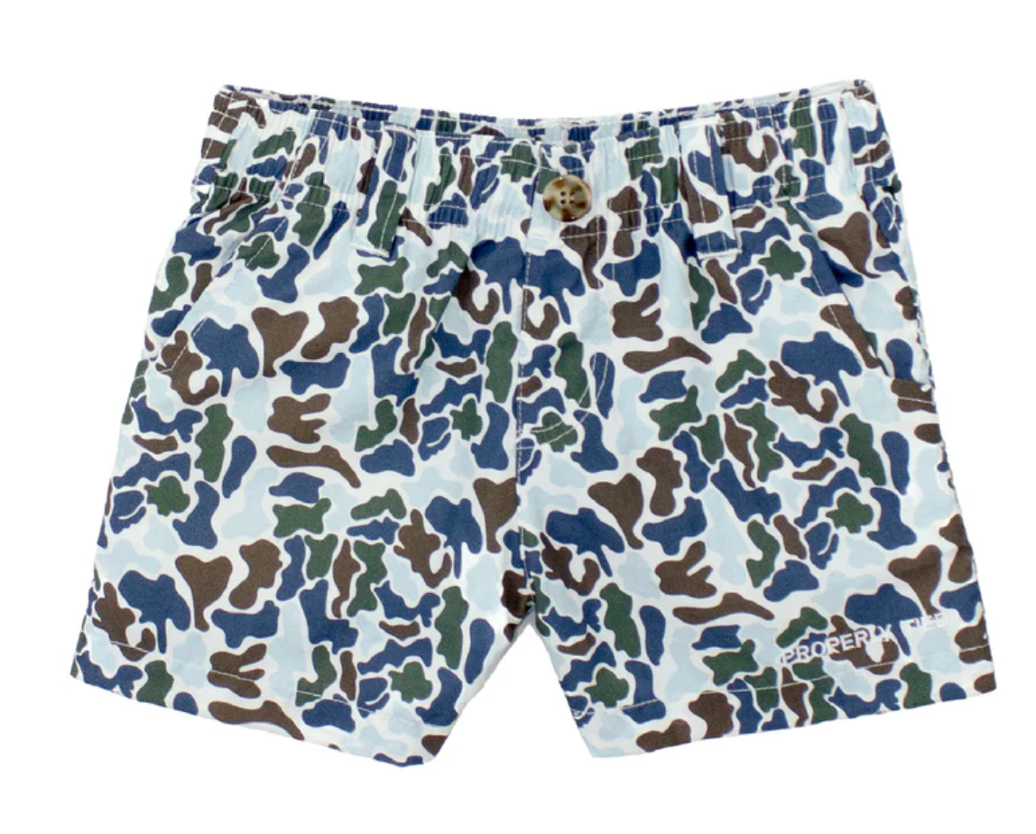 Boys Mallard Short- Terra Camo