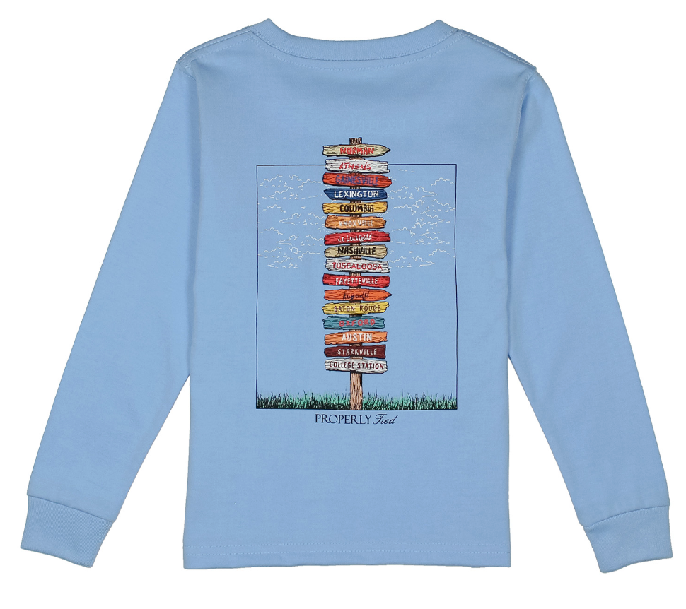 Boys Southeastern Showdown LS T-Shirt