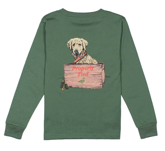 Boys Little Shot LS T-Shirt