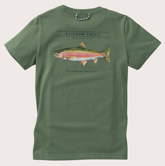 Rainbow Trout SS Cotton T-Shirt