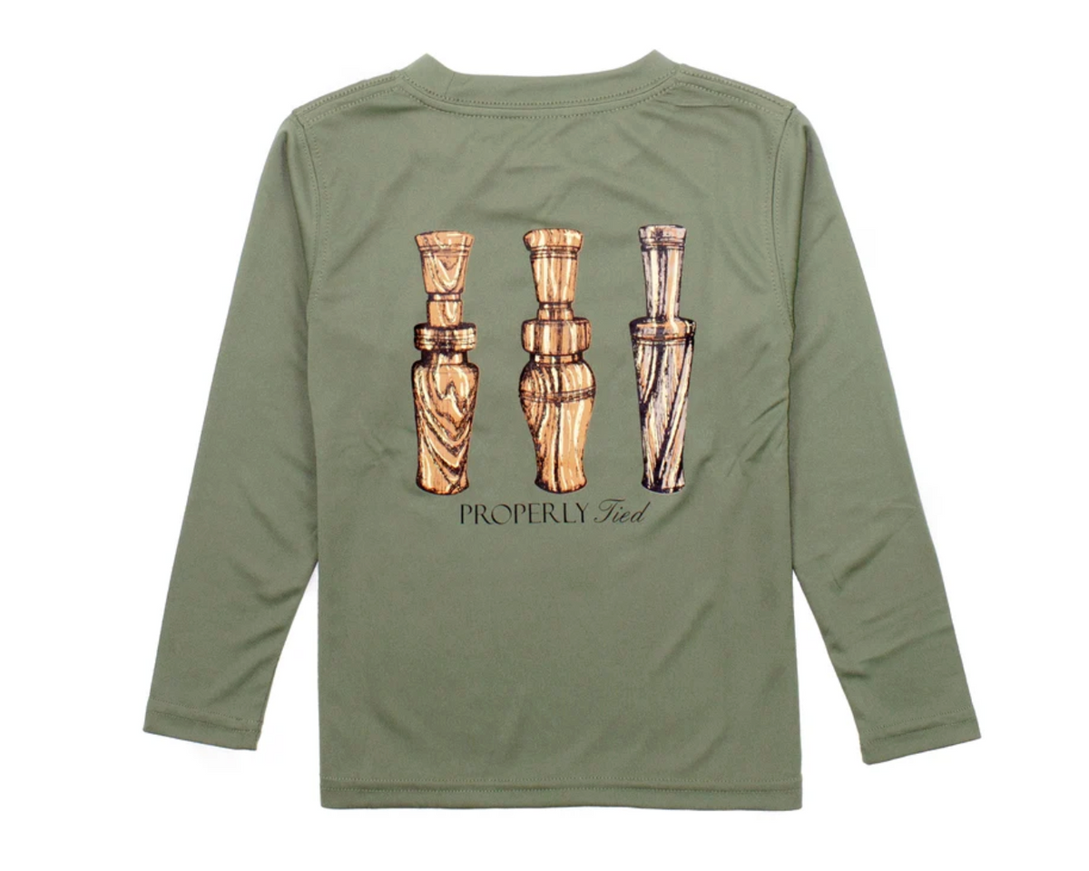 Boys Performance Tee- Duck Calls