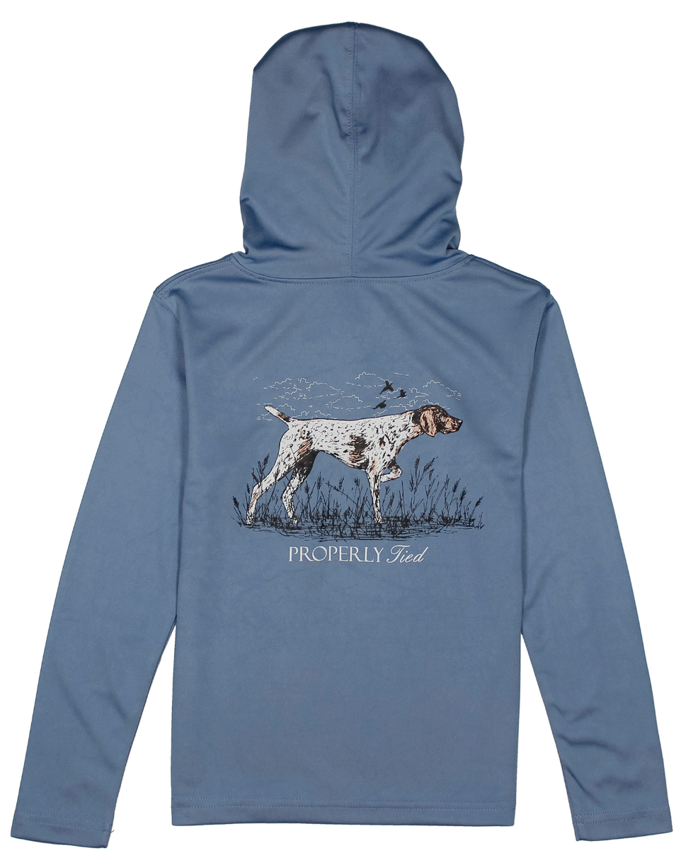 Boys Shade Performance Hoodie-Pointer