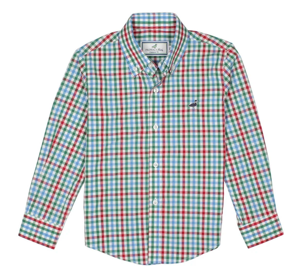 Boys Seasonal Sportshirt Jolly