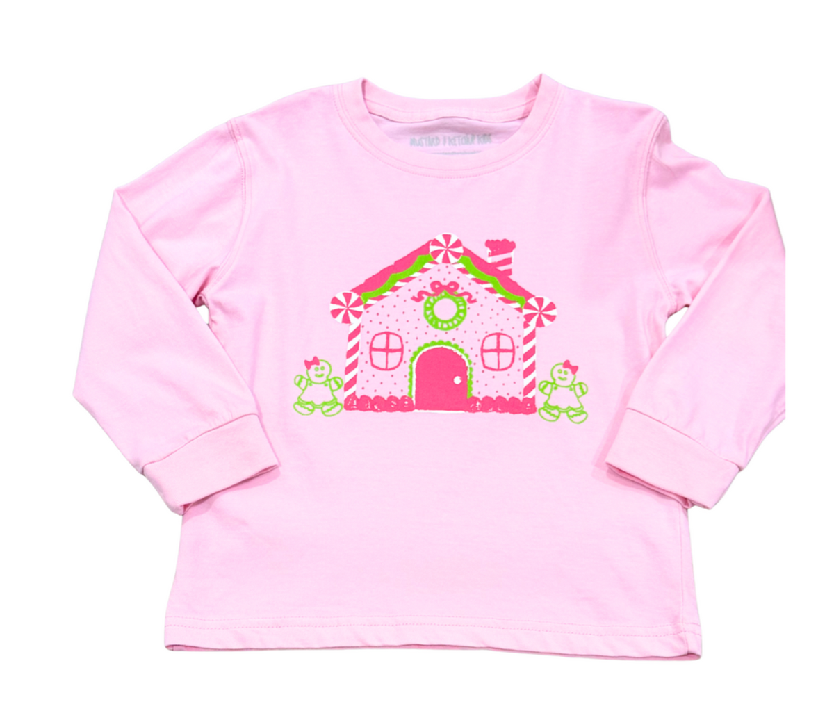 LS Pink Gingerbread House T-Shirt