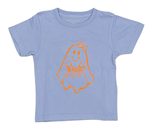 SS Light Purple Boo Ghost T-Shirt