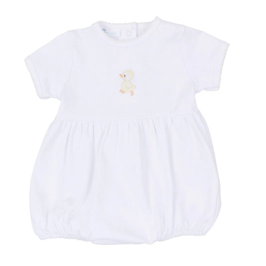 Downy Duck Embroidered Bubble