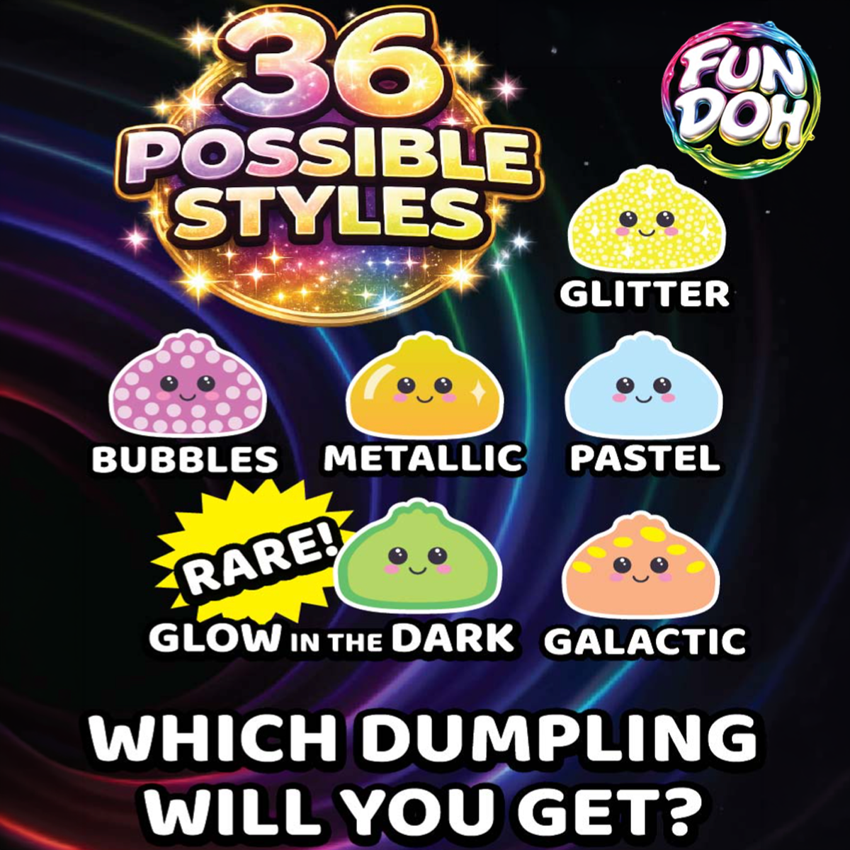 Fun Doh Mystery Dumpling Squishy