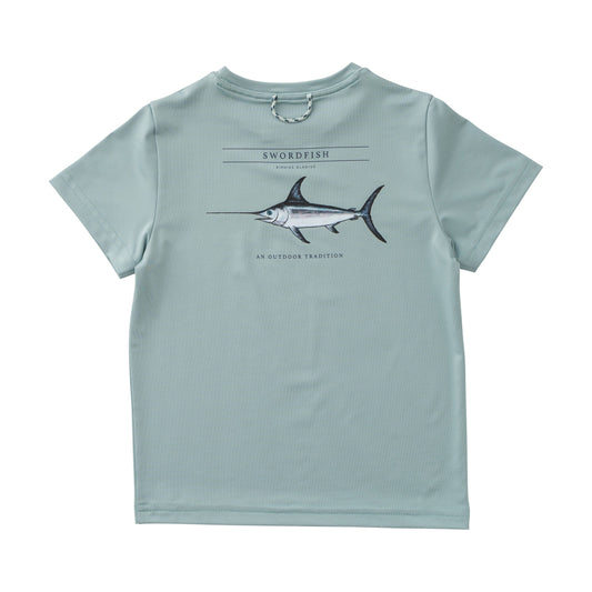 Blue Surf with Swordfish T-Shirt