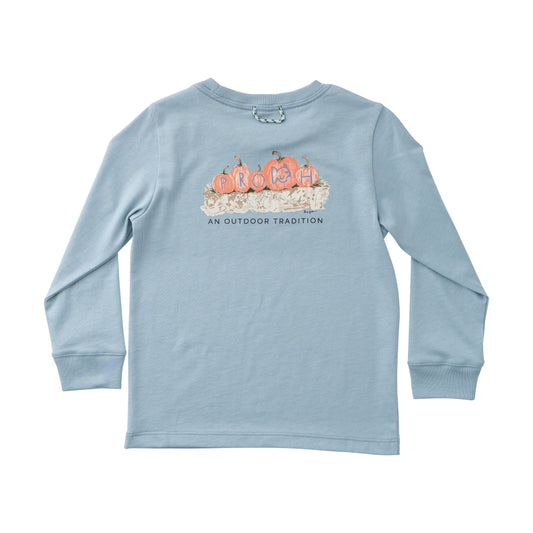 Pumpkin Ashley Blue Performance T-Shirt