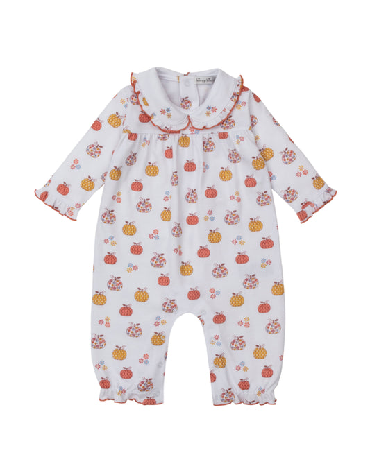 Patchwork Pumpkin Playsuit