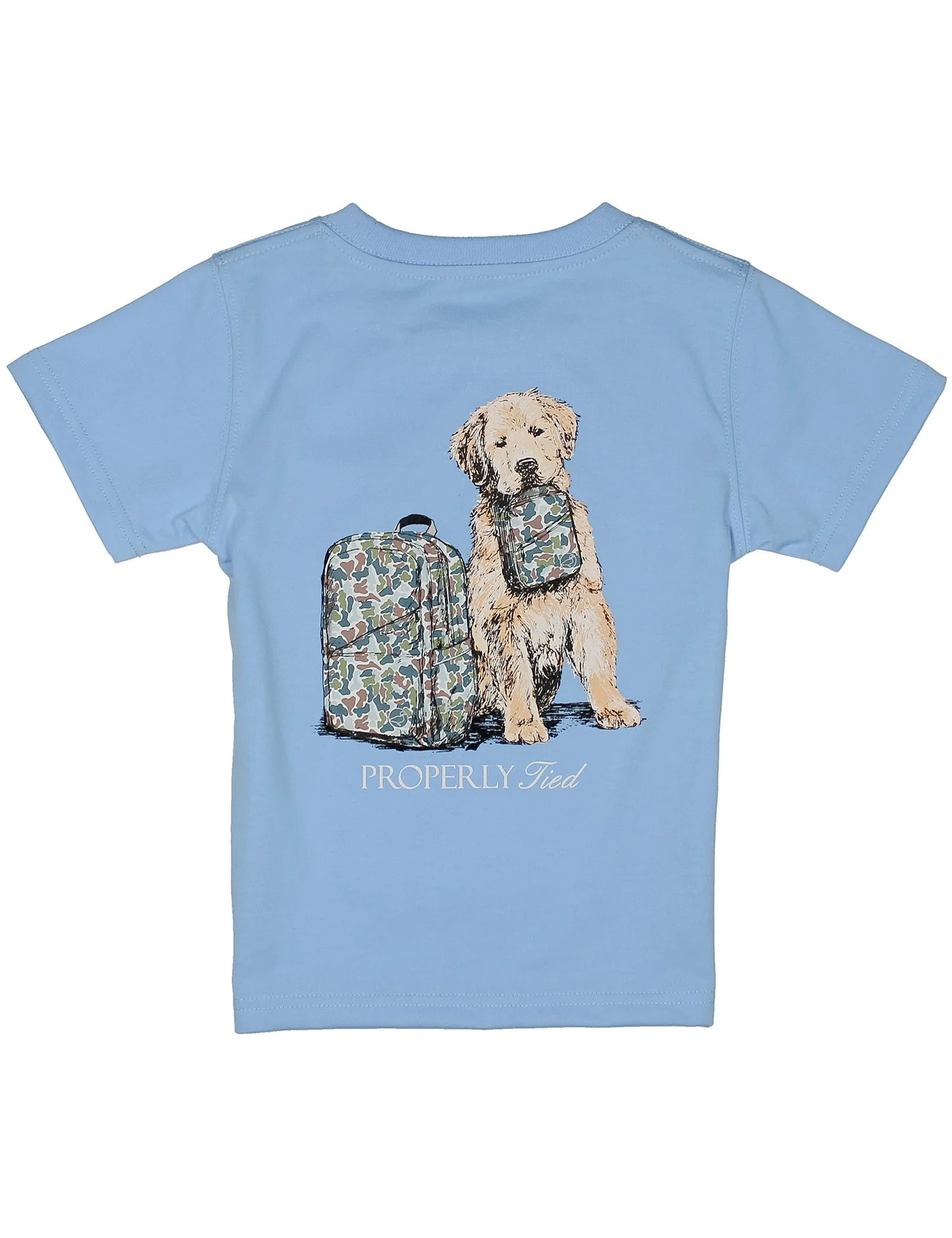 Boys Study Buddy SS Light Blue TShirt