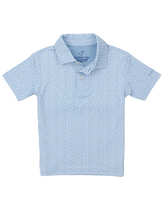 Boys Range Polo- Oysters