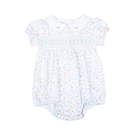 Clara's Classic Smocked Collard Bubble