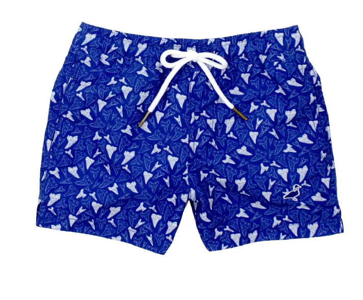 Shark Tooth Swim Trunks