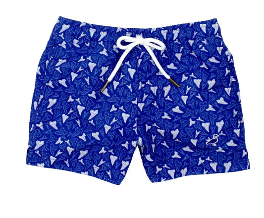 Shark Tooth Swim Trunks