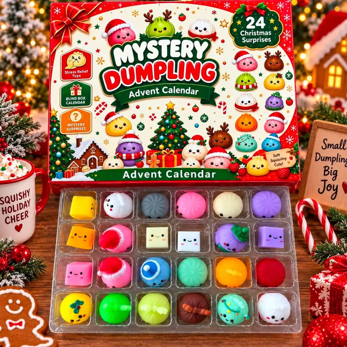 Squishy Dumpling Advent Calendar