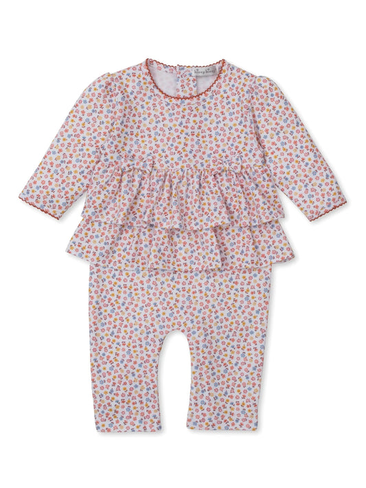 Patchwork Floral Fall Playsuit
